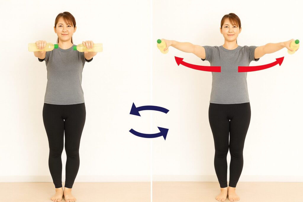 肩こり・三角筋
筋トレ3