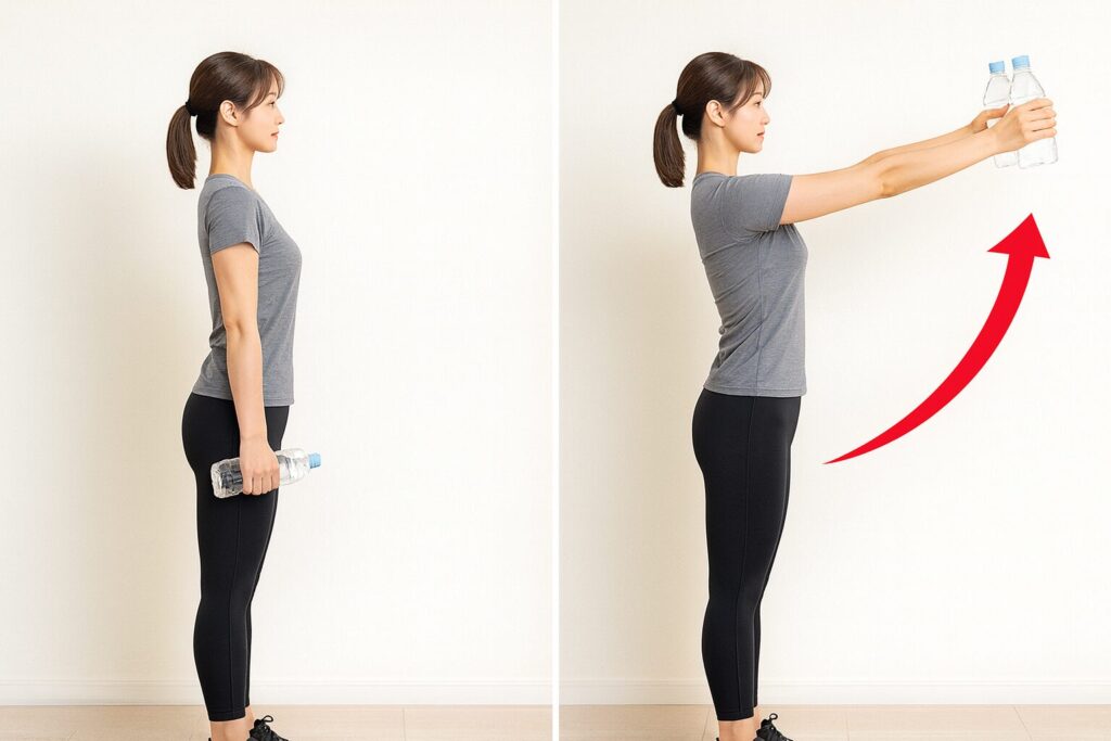 肩こり・三角筋
筋トレ1