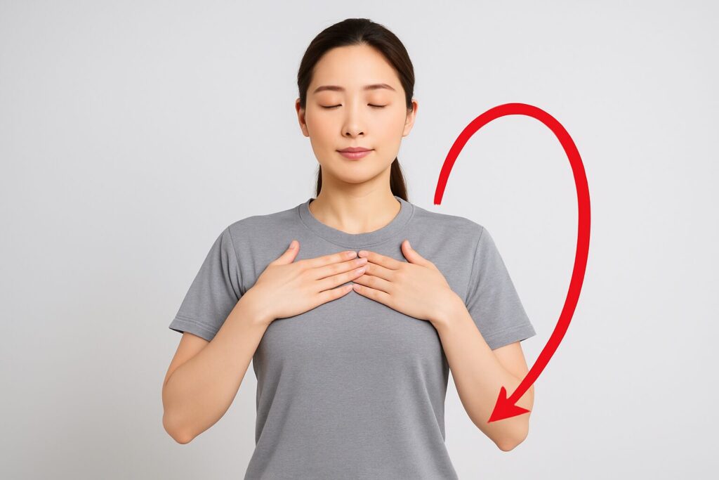 肩こり・まとめ
深呼吸