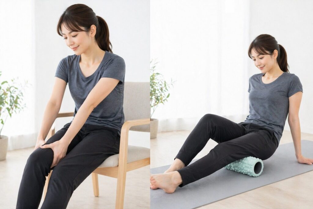 腰痛・ハムスト・マッサージ