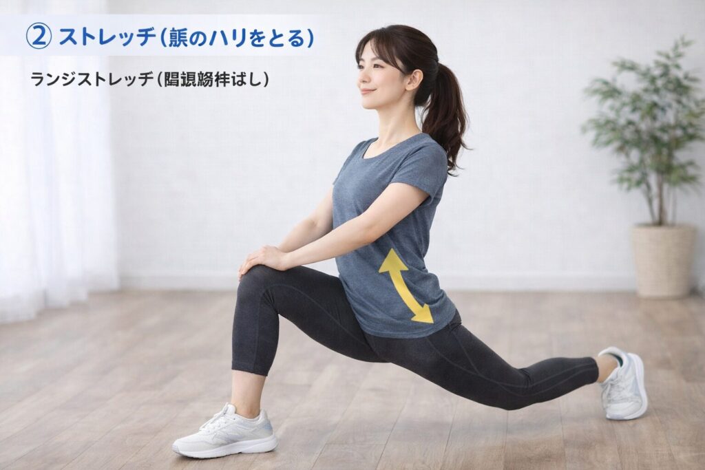 腸腰筋・ストレッチ
