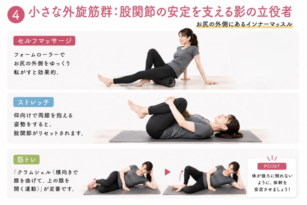 股関節・小さい筋群・外旋筋群